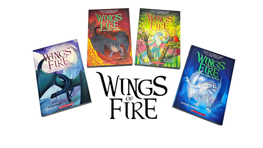 金麗彩印刷Wings of Fire系列圖畫書精裝印刷案例