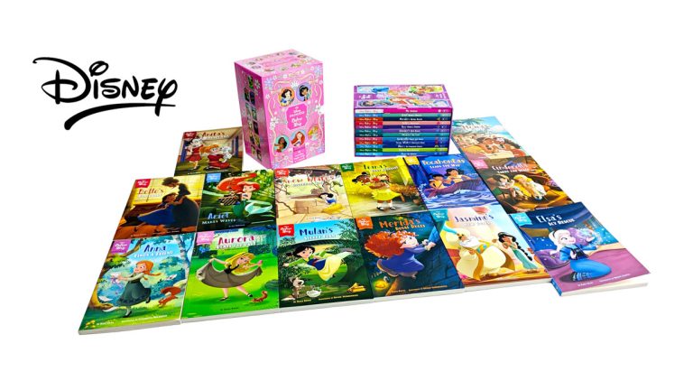 High-quality offset printing of Disney Princess book series and gift box packaging by Jinlicai Printing