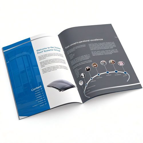 Saddle stitch binding is mainly suitable for thin booklets, instruction manuals, product catalogs, menus and other lightweight publications.